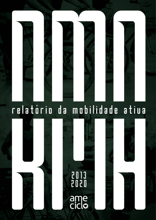Capa do Relatório da Mobilidade Ativa (2021)
