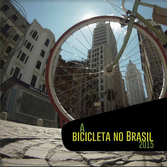 Capa do livro A Bicicleta no Brasil (2015)